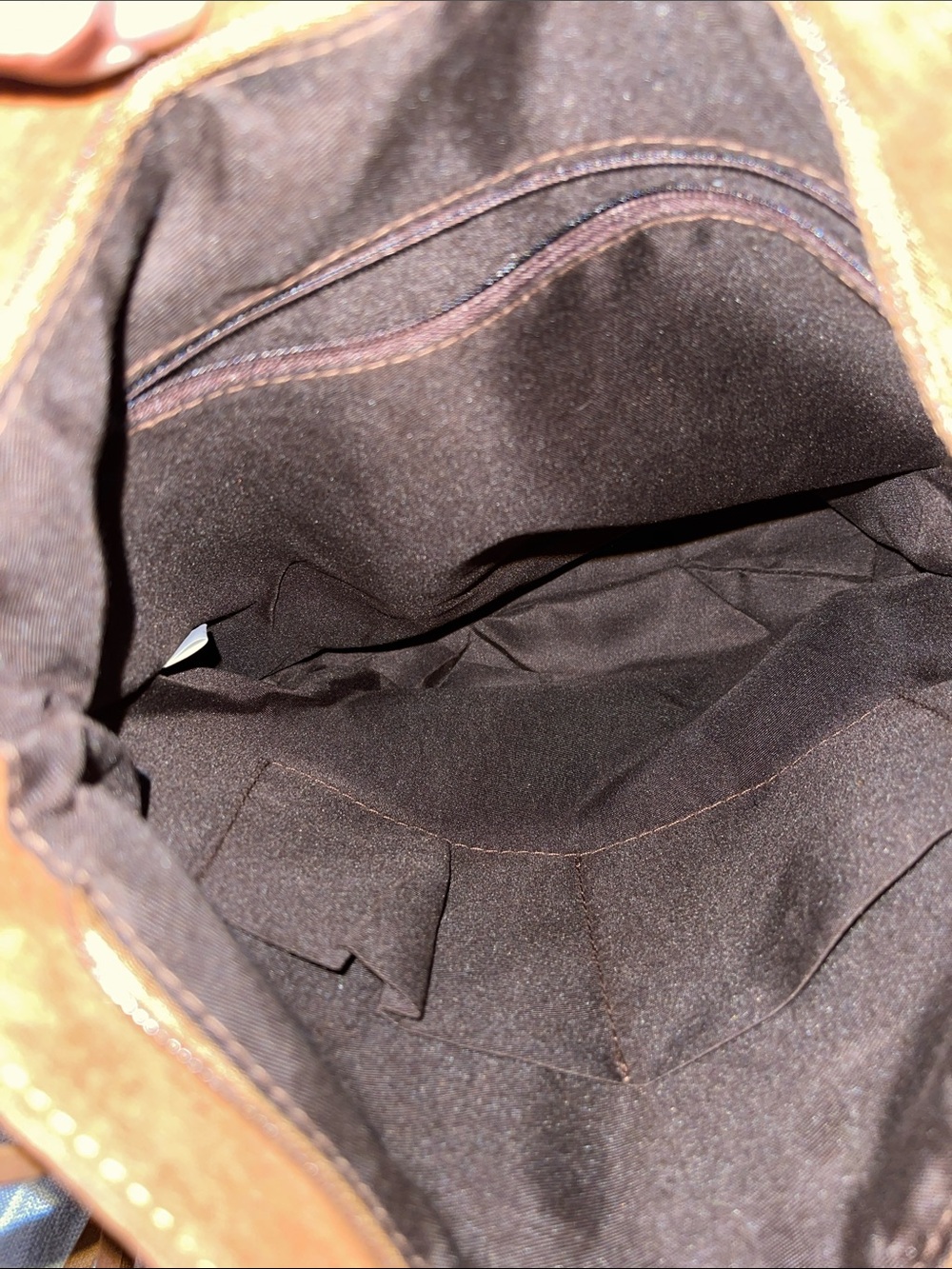 Fringe Suede Crossbody Bag - Brown - Picture 4 of 6